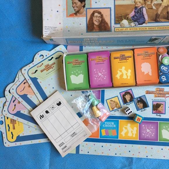 the baby sitters club Games The Baby Sitters Club Original 989